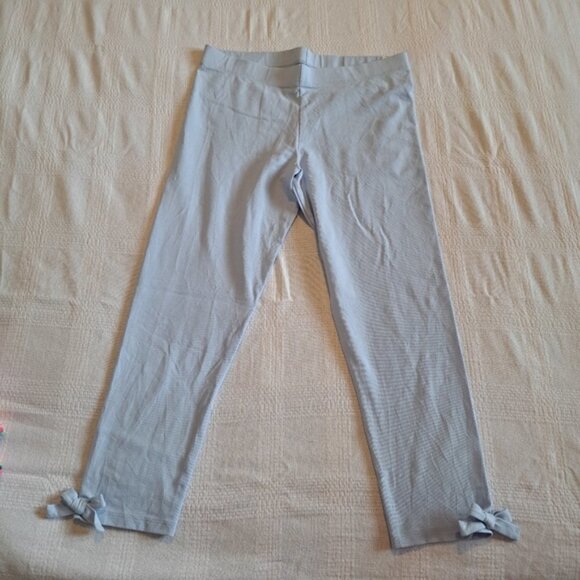 Lilly Pulitzer girls size XL light blue cropped pants - Picture 2 of 5